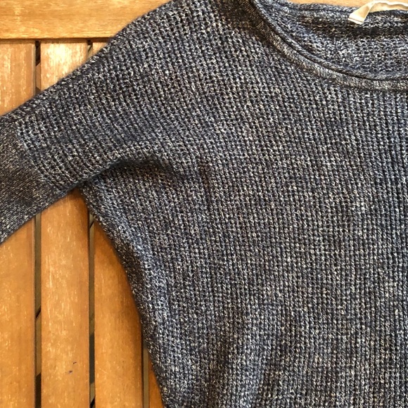 Blue Crop / Dolman Sweater | Athleta - Picture 3 of 4